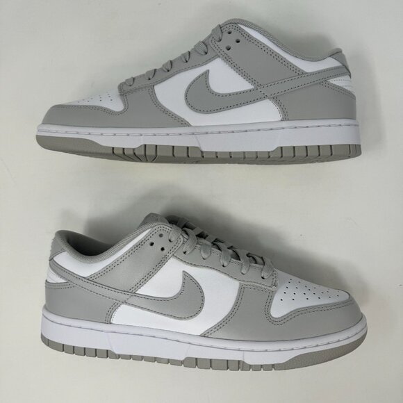 Nike Men's Dunk Low Grey Fog, DD1391-103 - Picture 3 of 10